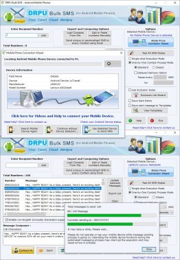 Android Bulk SMS