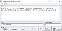 Scientific calculator - ScienCalc