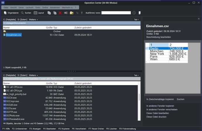 Operation Center 2025 Premium Operation Center 2025 Premium
