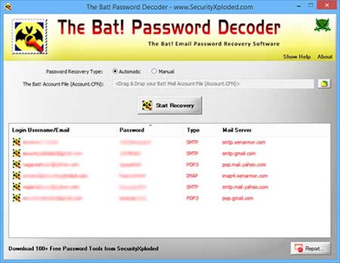 The Bat Password Decoder