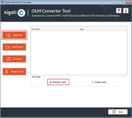 Cigati OLM Converter