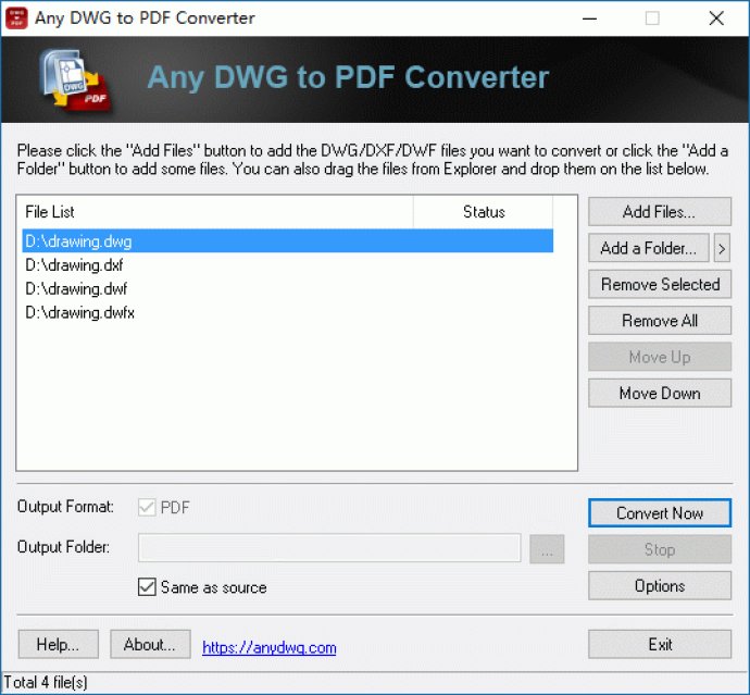 AutoCAD PDF Converter