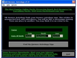 MB Hermes Astrology