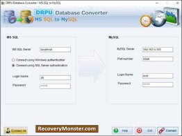 MSSQL To MySQL Data Base Conversion