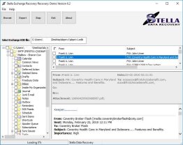 Convert EDB to PST file