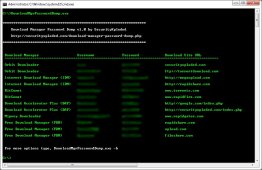 Download Manager Password Dump