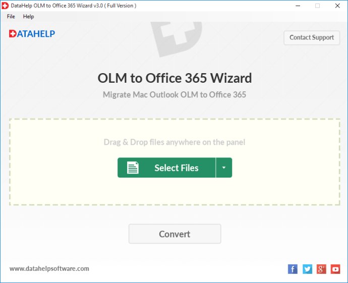 OutlookWare OLM to Office 365 Importer Tool
