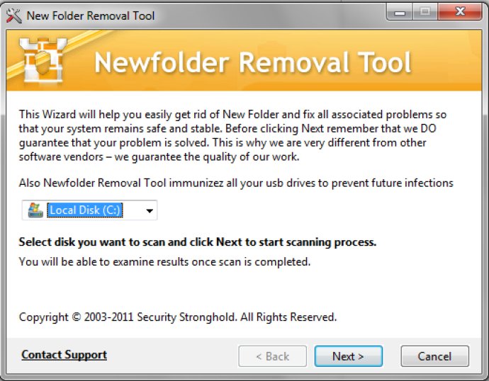 Newfolder Removal Tool
