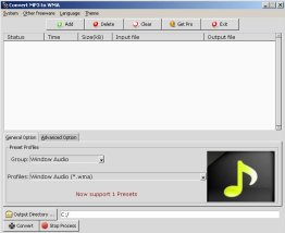 Free Convert MP3 to WMA