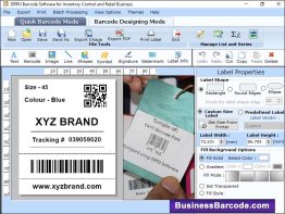 Retail Barcode Labels