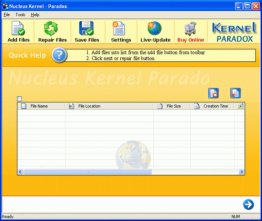 Nucleus Kernel Paradox Database Repair