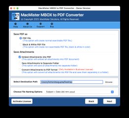 Print Bulk MBOX as PDF on Mac