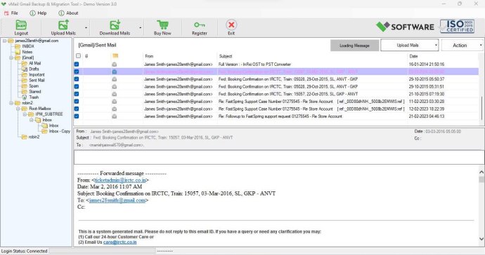 vMail Email Backup & Migration Tool vMail Email Backup & Migration Tool