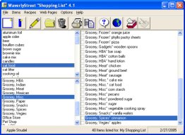 Shopping List