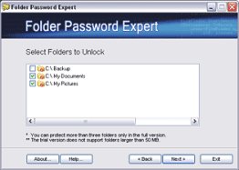 Password Protect and Lock Folders