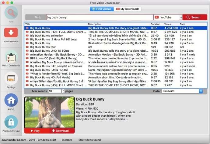 Free Video Downloader Mac OS X