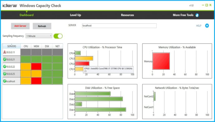 Capacity Check for Windows