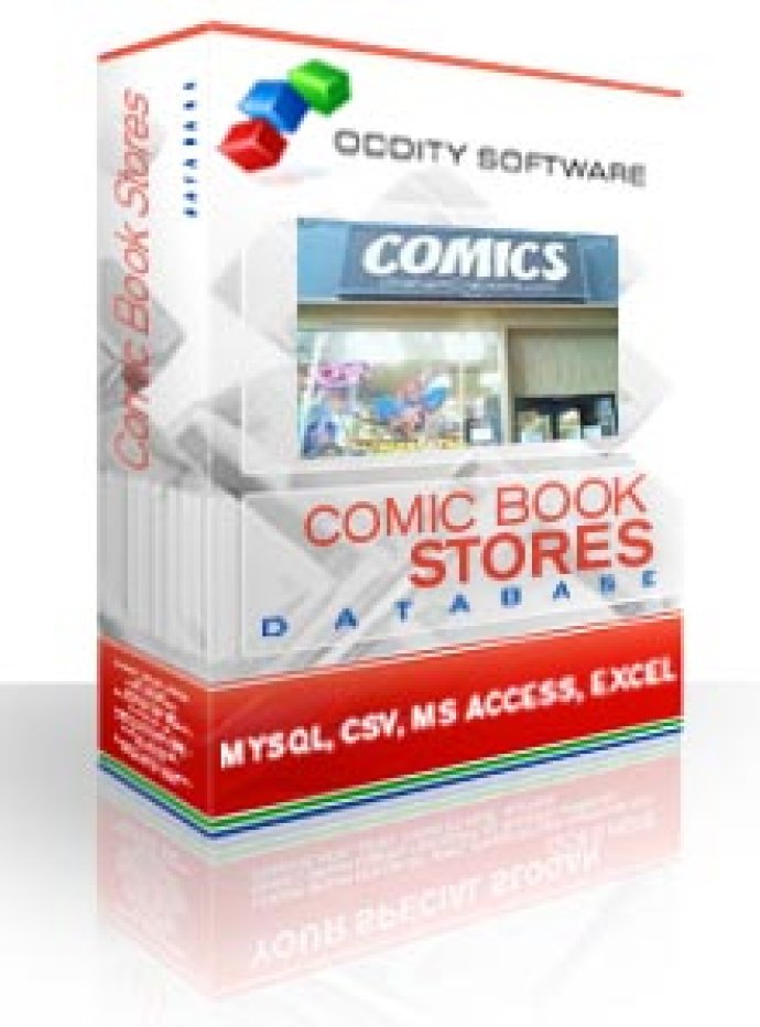 Comic Book Stores Database