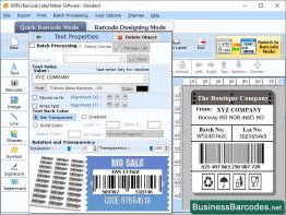Standardized EAN13 Barcode Maker