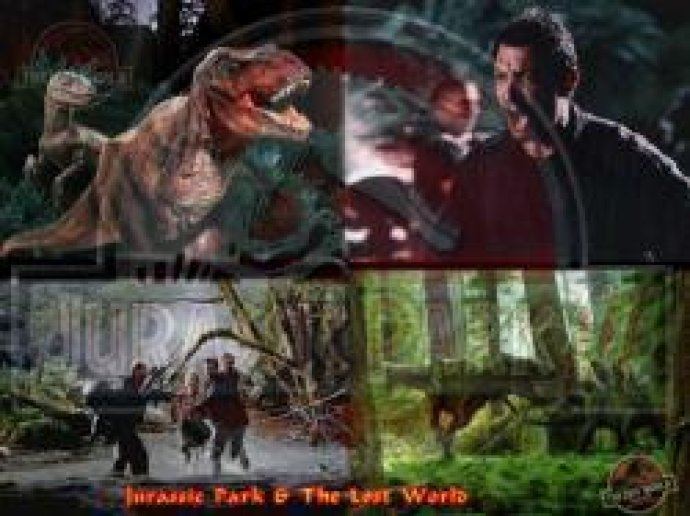 Jurassic Park and The Lost World with Screensaver