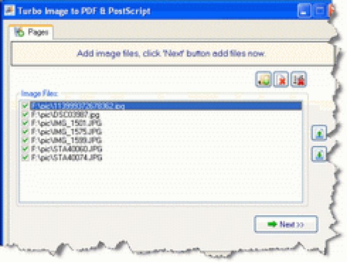 Turbo Image to PDF & PostScript
