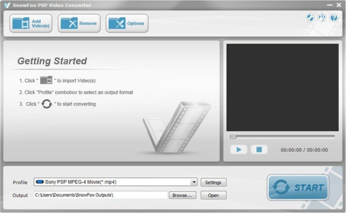 SnowFox PSP Video Converter