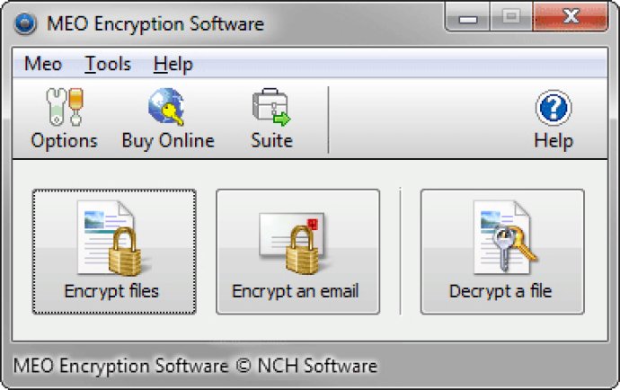 MEO File Encryption Software Pro