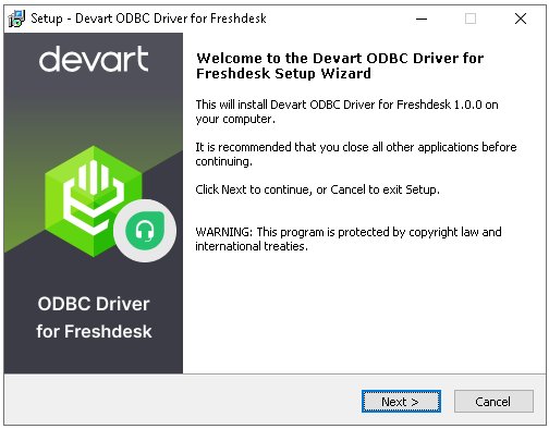 Freshdesk ODBC Driver by Devart Freshdesk ODBC Driver by Devart