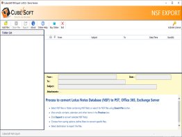 Import IBM NSF File to Outlook