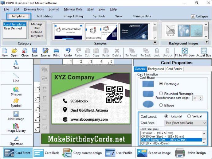 Make Business Cards Make Business Cards