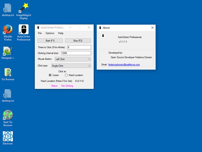 AutoClicker Professional for Windows PC