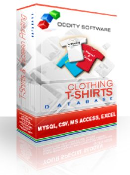 T-Shirt Design & Stores Database