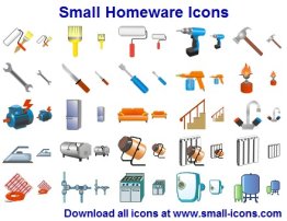 Small Homeware Icons