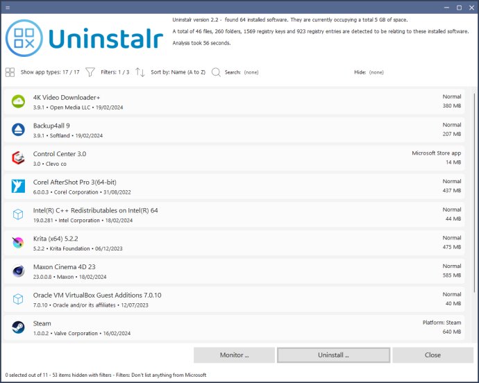 Uninstalr