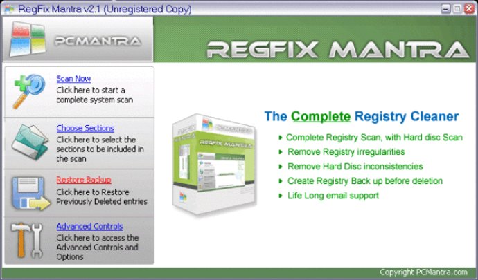 RegFix Mantra