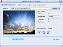 Moyea SWF to iPod Converter