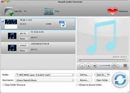 Faasoft Audio Converter for Mac