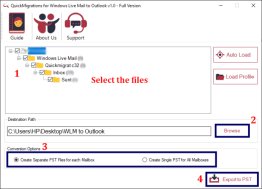 QuickMigrations for WLM to Outlook