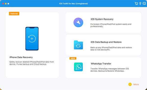 4Easysoft Mac iPhone Data Recovery
