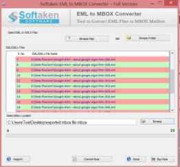 EML to MBOX Converter Freeware