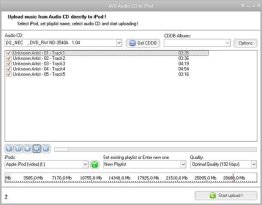 AVS Audio CD to iPod