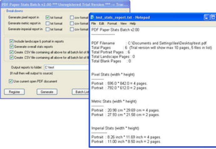 PDF Paper Stats Batch