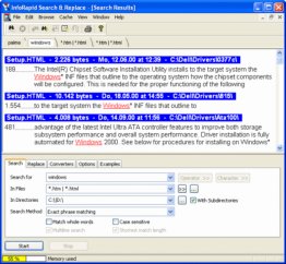 InfoRapid Search & Replace