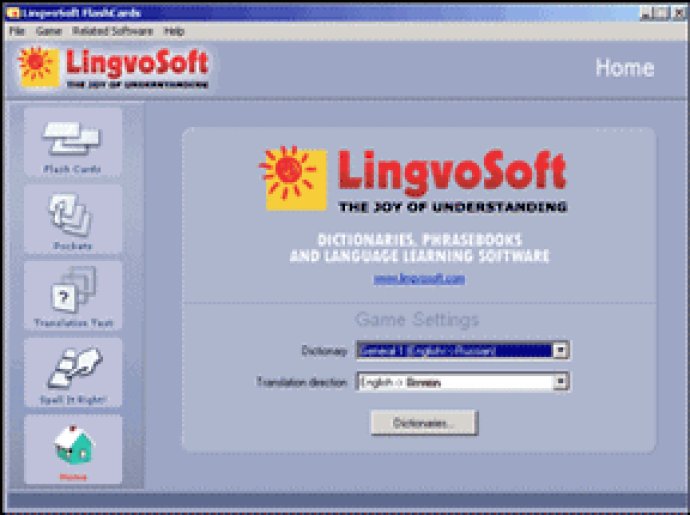 LingvoSoft FlashCards English <-> German for Windows