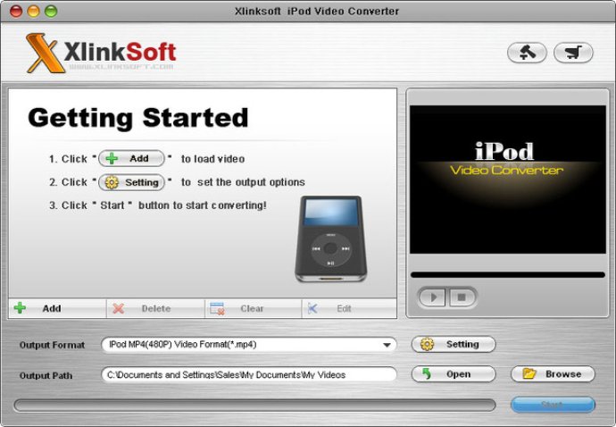 Xlinksoft iPod Video Converter