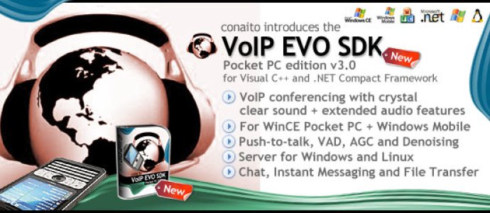 VoIP EVO SDK for Pocket PC and Windows Mobile