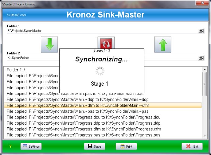 SSuite Kronoz Sync Master