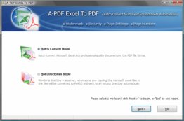 A-PDF Excel to PDF