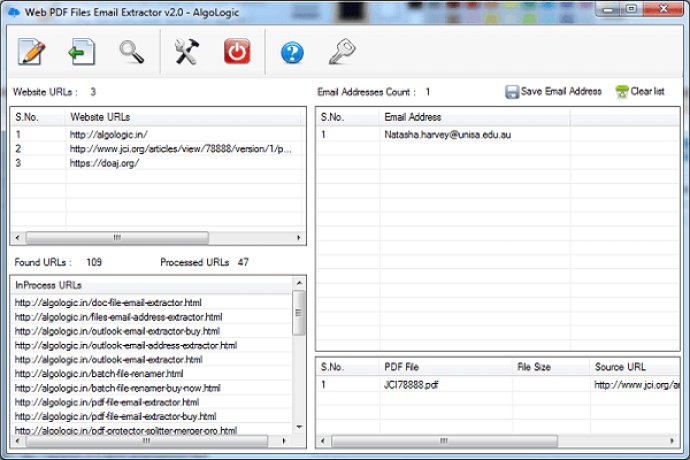 Website PDF Email Extractor Pro