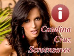 Catalina Cruz Spicy Screensaver